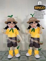 Mascot cô gái TH true mistori