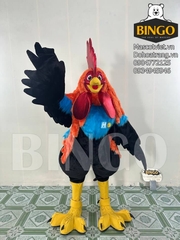 Mascot gà tre
