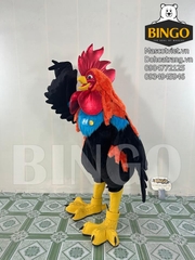 Mascot gà tre