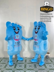 Mascot bàn chân