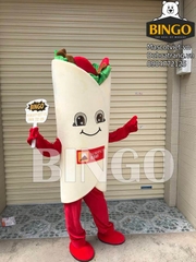 Mascot bánh mỳ cuộn