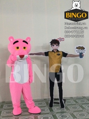 Đặt Thuê Mascot Báo Hồng