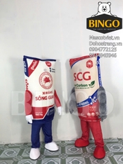 Mascot Bao Xi Măng SCG
