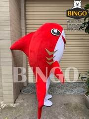 Mascot cá Mập đỏ