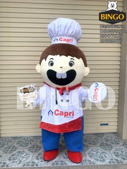 Mascot đầu bếp Capri