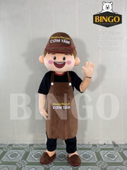 Mascot cậu bé cơm tấm Phước Lộc Thọ