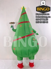 Đặt Thuê Mascot Hơi Cây Thông Noel