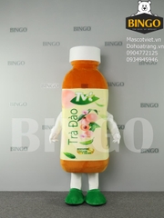 Mascot Chai Trà Đào TVT 