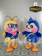 Mascot chim vành khuyên Mắt Việt