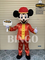 Mascot chuột Mickey thần tài