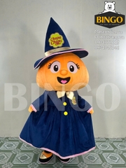 Mascot bé bí đỏ kẹo Chupa Chups