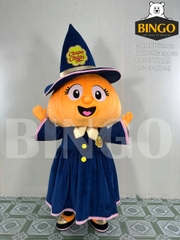 Mascot bé bí đỏ kẹo Chupa Chups