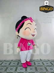 Mascot Cô Gái Surf