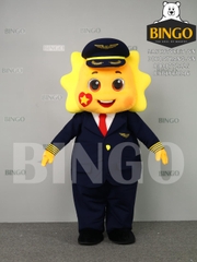 Mascot Cơ Trưởng Sun PhuQuoc Airways