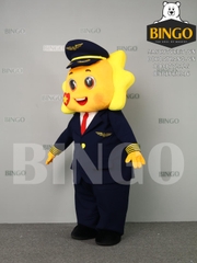 Mascot Cơ Trưởng Sun PhuQuoc Airways