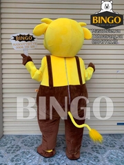 Mascot Con Bò Vàng