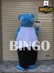 Mascot con gấu xanh Bigbang