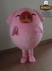 Mascot Con Heo Hồng