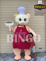 Mascot con heo 01