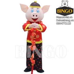 Mascot Heo Thần Tài