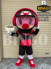 Mascot con heo Tokki