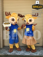 Mascot con hươu ABC