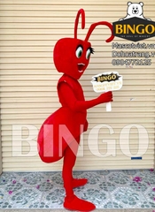 Mascot Con Kiến Đỏ