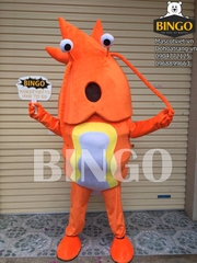 Đặt Thuê Mascot Con Tôm 01