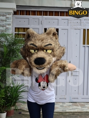 Đầu Mascot Sói Bad Guys