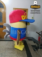 mascot gà con