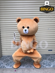 Mascot Gấu Brown 01