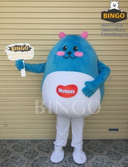 Mascot Gấu Hugggies