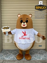 Mascot gấu Newtec