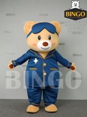 Mascot Gấu Vua Nệm
