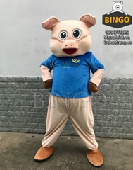 Mascot Heo Hồng