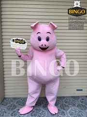 Mascot Con Heo Hồng 02