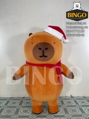 Mascot Hơi Capy Noel