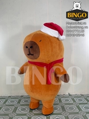 Mascot Hơi Capy Noel