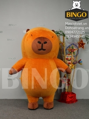 Mascot Hơi Capybara