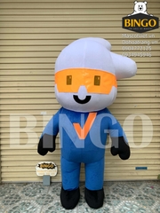 Mascot hơi cậu bé V