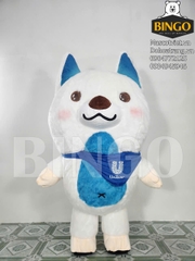 Mascot Hơi Chó Caregi Unilever