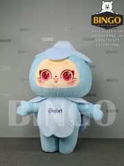 Mascot Hơi Bé Hoa Comfort