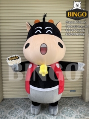 Mascot Hơi Con Bò Ushi Mania