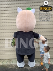 Mascot Hơi Con Ngựa Ddi