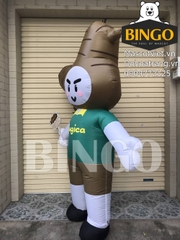 Mascot Hơi Củ Gừng