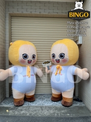 Mascot hơi em bé Lotte Kids