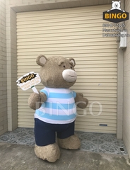 Mascot Hơi Gấu Baby