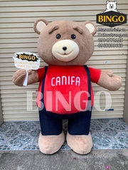 Mascot hơi gấu Canifa