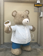 Mascot Hơi Gấu Papa