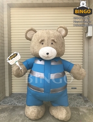Mascot Hơi Gấu Papa